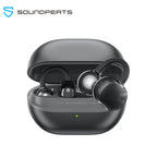 Soundpeats POP Clip Open-Ear Wireless Earbuds, Bluetooth 5.4, Single Mic ENC Noise Cancelling, Game Mode, Fast Charging, IPX5 Waterproof, 30H Playtime for Sports & Daily Use